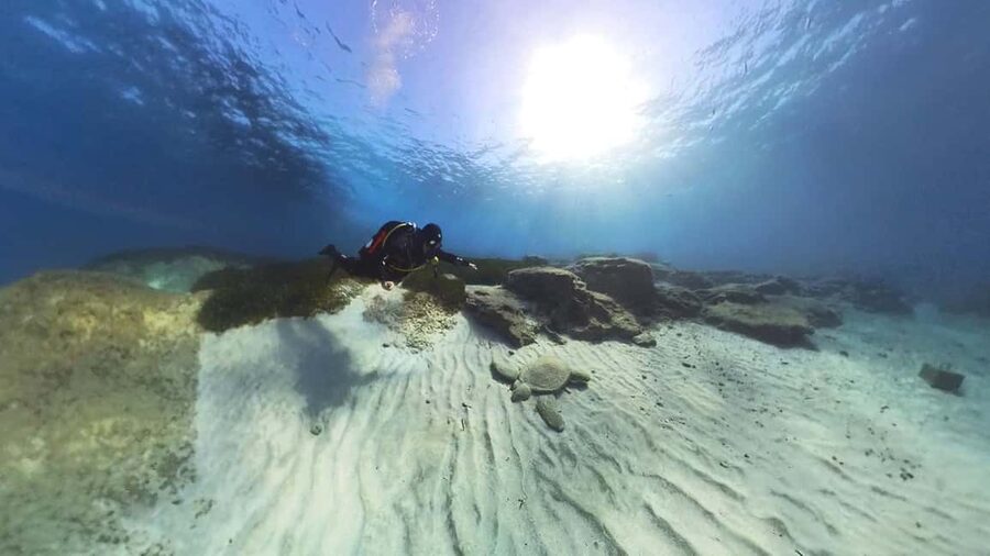 Green Bay Cyprus - Scuba diving - Guided Dive or Try Dive - Jürgen and Susanna set the tone