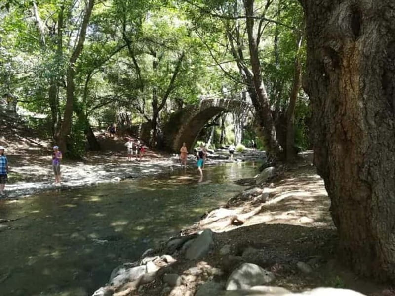 Guided Safari Tour Troodos Mountains and Kykkos Monastery - Troodos Forest and the old Venetian bridge