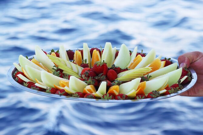 Half-Day Odyssey Guided Boat Safari with Lunch in Cyprus - Passing Ayia Napa from the sea