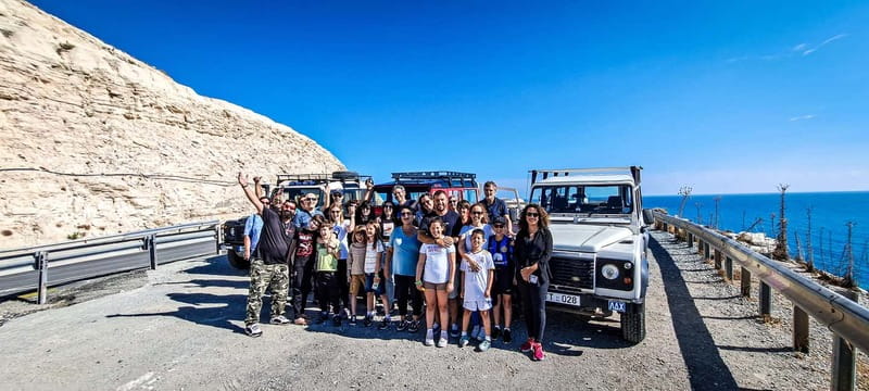 Jeep & Boat: 4x4 Tour + Boat to Blue Lagoon - High viewpoints over the Akamas area