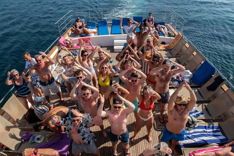 Lagoon to Paphos: Blue Lagoon All Inclusive Round Trip - Lunch, canapés, and the open bar