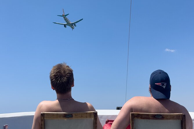 Larnaca Bay Cruise - The palm-lined approach along Larnaca Bay
