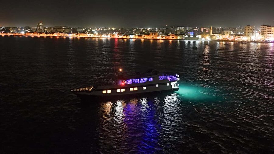 Larnaca: Disco Sunset cruise - Sunset views from the deck