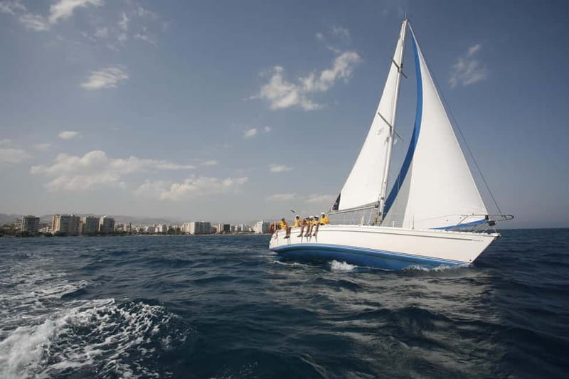 Larnaca: Private Sunset Cruise - Anchoring for Swimming and Snorkeling