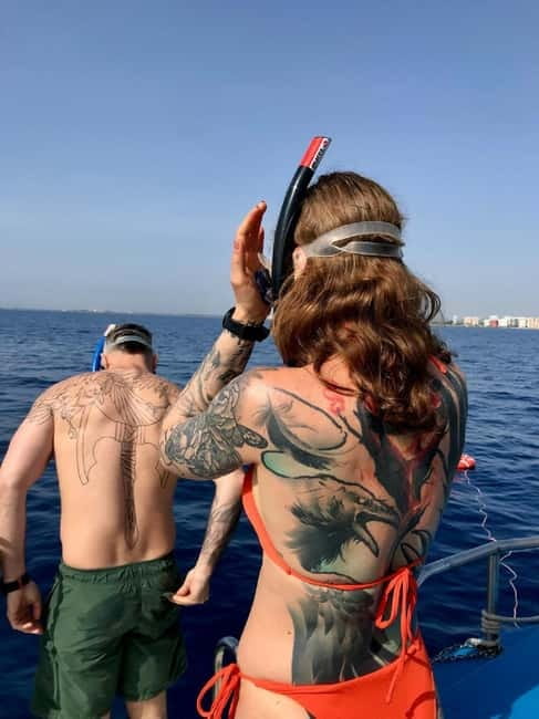 Larnaca: Snorkelling Zenobia Wreck Plus Mini Cruise - The short ride out to the Zenobia