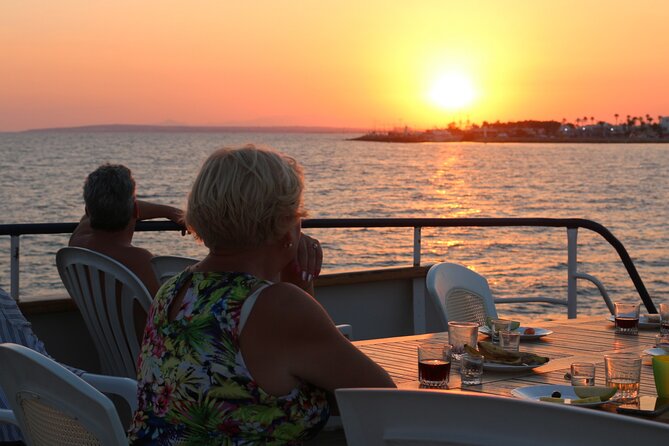 Larnaca Sunset Cruise - Music, dancing, and the mood on board