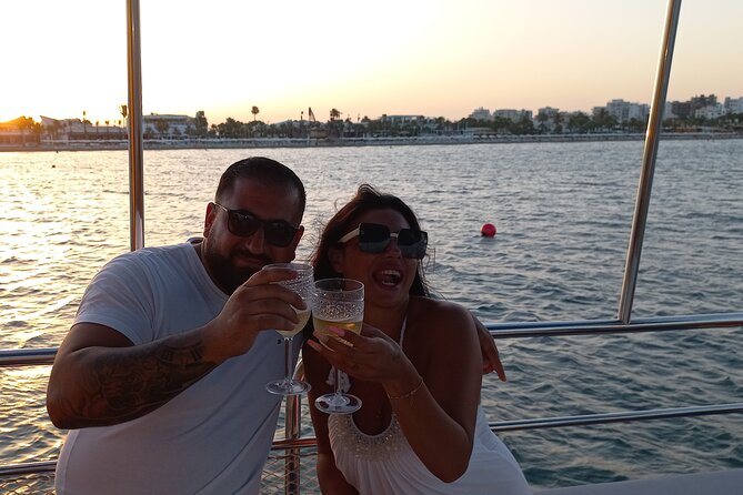 Larnaca Sunset Cruise with Unlimited Beers & Wine - Setting off from Larnaca Marina at 3:30 pm
