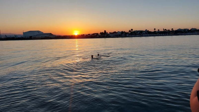 Larnaca: Sunset Cruise with Unlimited Wine & Beers - Sunset over the Mediterranean