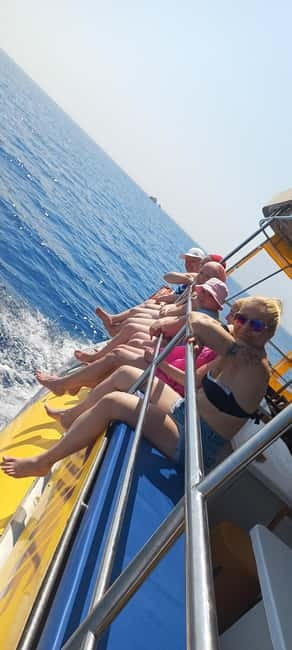 Larnaca: Yellow Submarine Mini Cruise with a Swim Stop - Seeing a 172-meter wreck through the underwater cabin