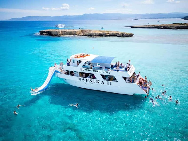 Latchi: Nafsika II Boat Cruise to the Blue Lagoon - What Nafsika II is like on board
