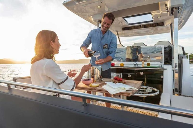 Latchi: Private Yacht Charter on Latchi Oasis - Why the Jeanneau Cap Camarat works well for a day at sea