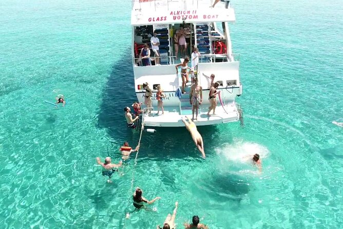 Latchi to Blue Lagoon Glass Bottom+slide Boat Tour - The Blue Lagoon stop: one hour in clear water