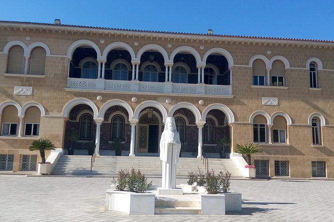Lefkara & Nicosia’s Divided Past & Present from Paphos - Büyük Han offers a calm stop on the northern side