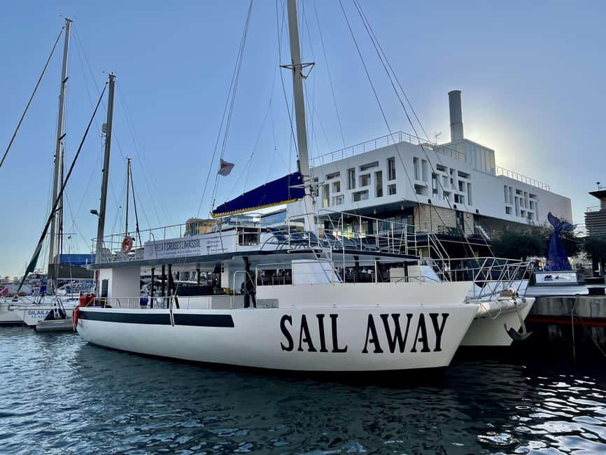 Limassol: Catamaran Cruise with Lunch - Key points at a glance