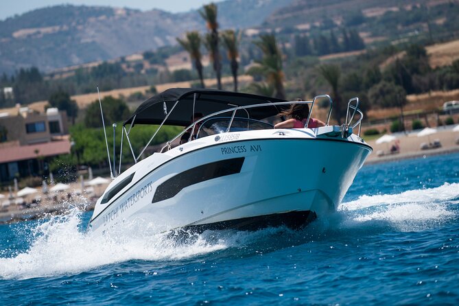 Luxury Karnic SL701 Boat with driver to Blue Lagoon & more - Leaving from Latchi Harbour