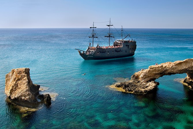 Mega Day Black Pearl Cruise from Protaras - The sea caves stop: 15 minutes for photographs