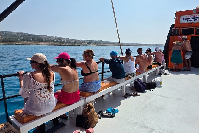 Nemo Submarine Adventure in Ayia Napa - Sea caves and the first coastal views