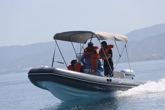 No Licence Private Self Drive Boat to Blue Lagoon +masks&snorkels - Starting at Latchi Harbour