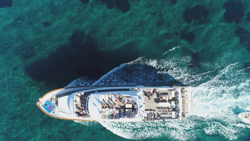Paphos: Adults Only Cruise with Drinks, Food, Bus, Swim Stop - The Ocean Flyer Keeps the Group Manageable