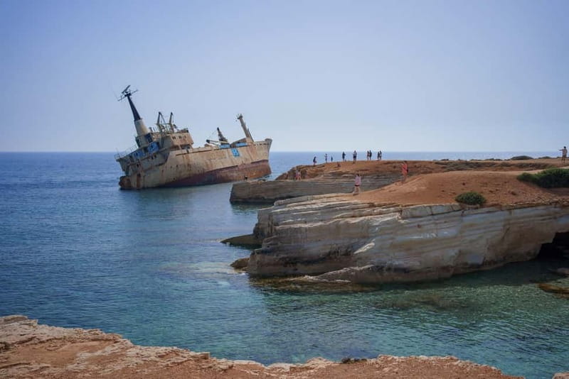 Paphos/Akamas: Blue Lagoon Bus & Boat Tour with Water Slide - Key points to know before booking