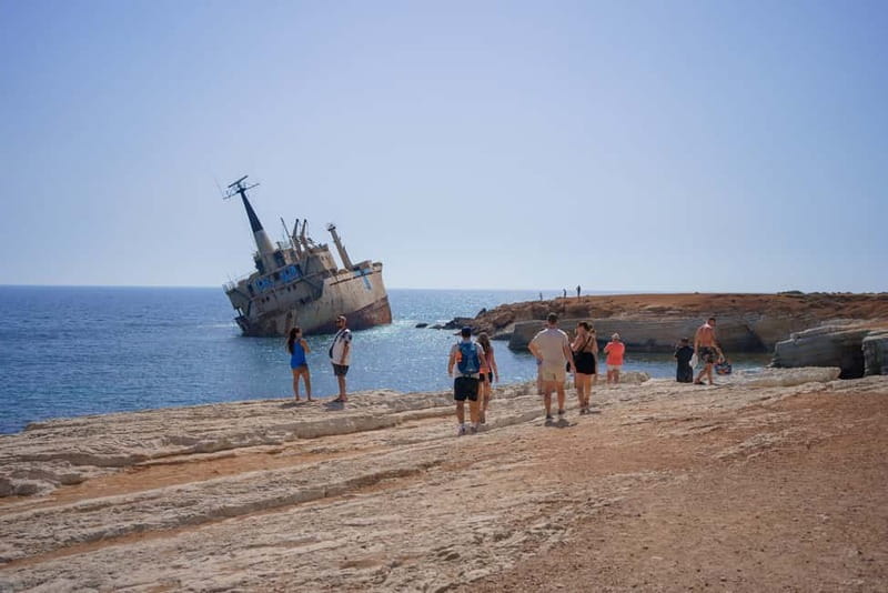 Paphos/Akamas: Blue Lagoon Bus & Boat Tour with Water Slide - Latchi Harbour: one useful hour on land
