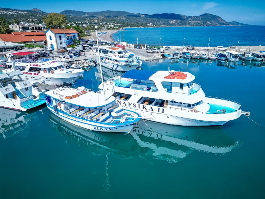 Paphos/Akamas: Blue Lagoon Bus & Boat Tour with Water Slide - The return to Paphos