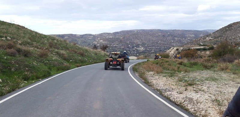 Paphos: Beach and Mountain Buggy Safari - A village coffee shop, not just another viewpoint