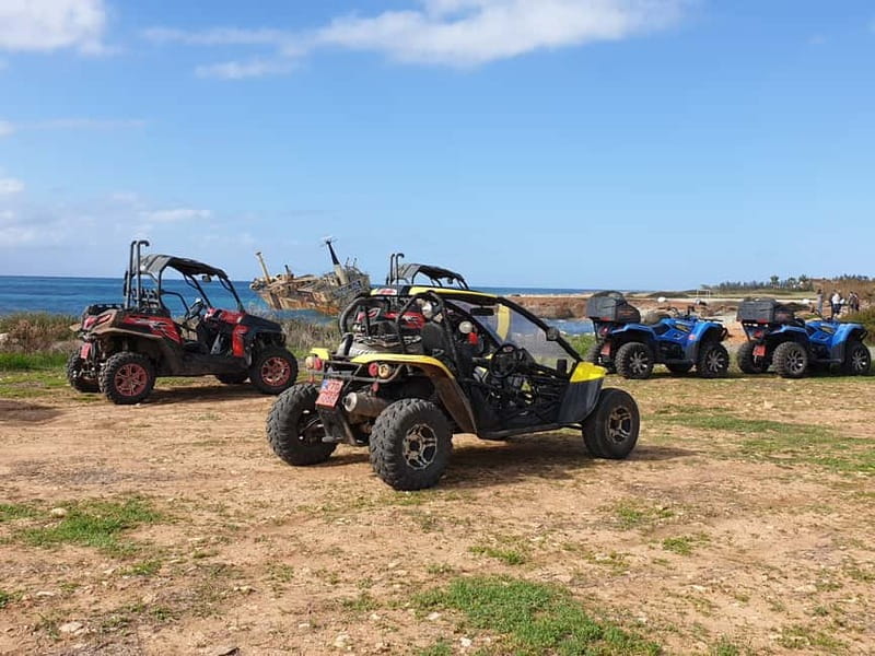 Paphos: Buggy Safari to Akamas Peninsula with Lunch - The Sea-Caves and the Edro III shipwreck