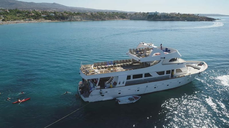Paphos: Half Day BBQ Cruise with Open Bar & Snorkelling - Four things to know before you board