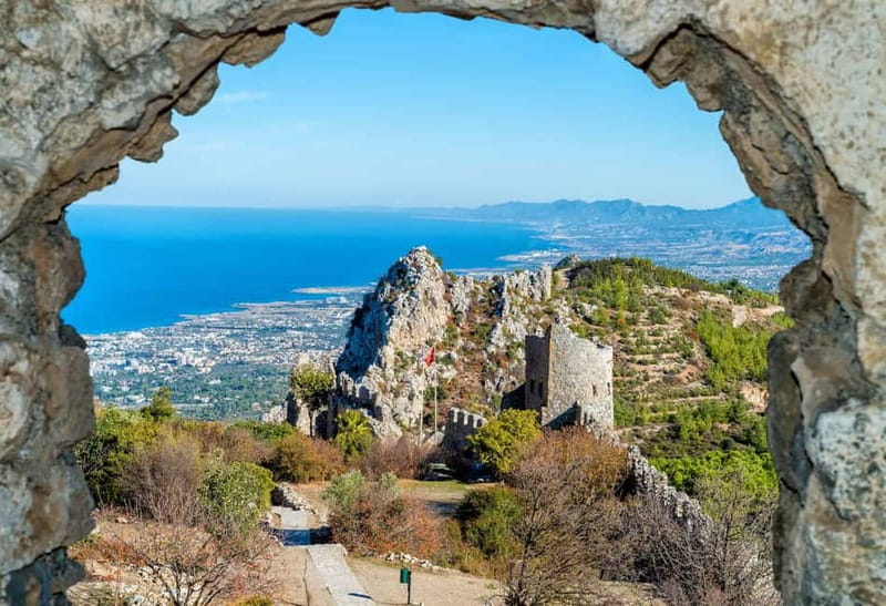 Paphos: Kyrenia, St. Hilarion Castle & Bellapais Abbey Tour - Kyrenia Castle and a walk around the harbor