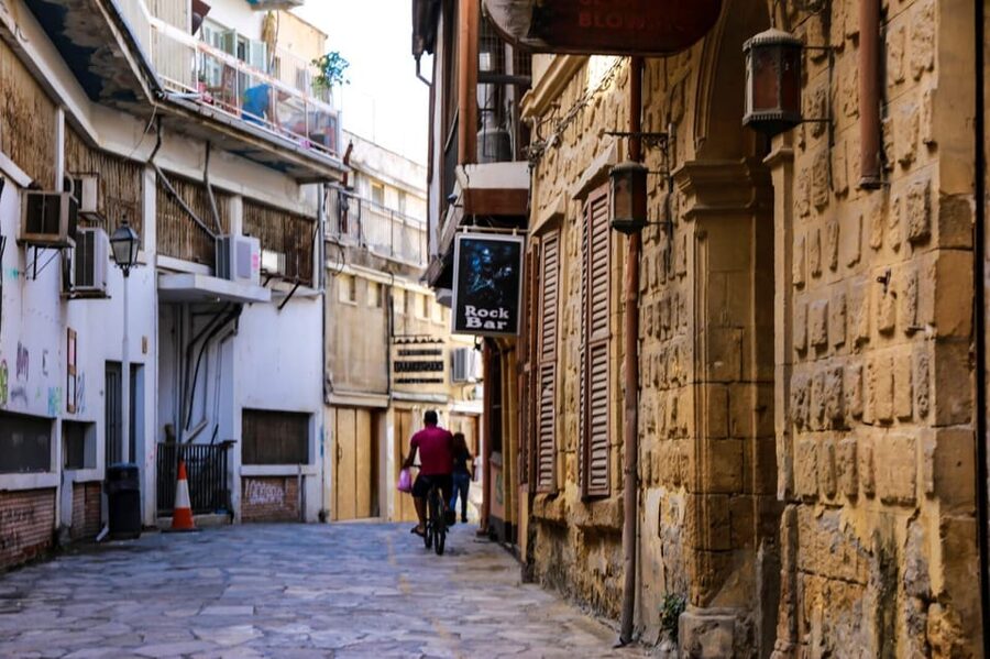 Paphos: Larnaca & Divided Nicosia Sightseeing Tour - Larnaca’s seafront promenade