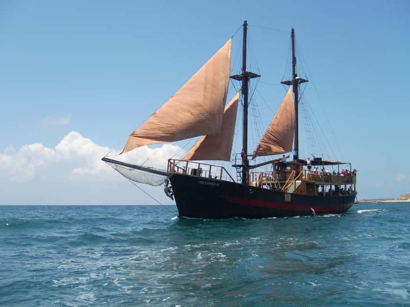 Paphos: Pirate Ship Cruise on Jolly Roger - Boarding the Jolly Roger at 10:00