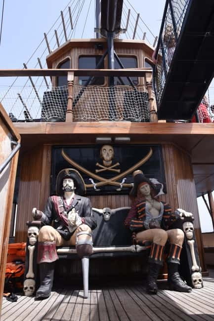 Paphos: Pirate Ship Cruise on Jolly Roger - Getting to Limanaki of Paphos