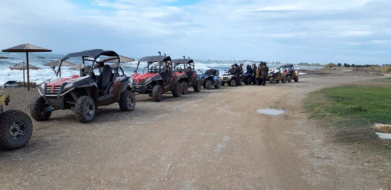 Paphos: Seaside and off Road Buggy Safari - Starting at TT Motorcycle Rentals on Poseidonos Avenue
