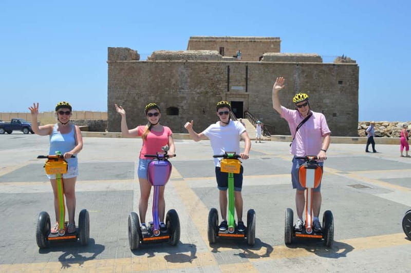 Paphos: Segway Tour - Choosing your Segway and learning the controls