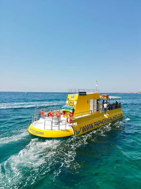 Paphos: Sunset Cruise, Turtle Watching, & Unlimited Drinks - Seeing the Vera K shipwreck