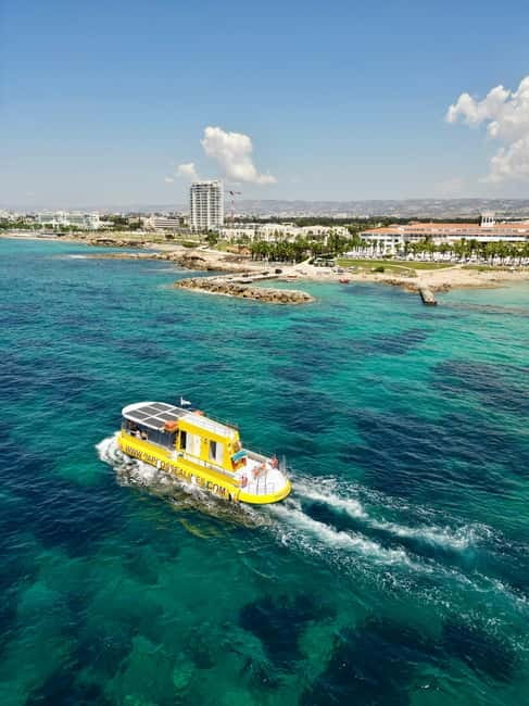 Paphos: Swim Cruise with Turtle Watching, Drinks & Aperol - Turtle watching near Paphos