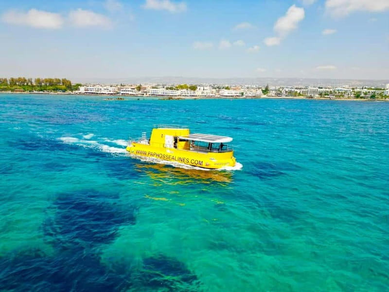 Paphos: Swim Cruise with Turtle Watching, Drinks & Aperol - Leaving Paphos Harbour and settling in