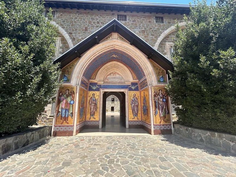 PAPHOS: Troodos Mountains "Monasteries & Villages" by coach - Kykkos Monastery brings the grandest interiors