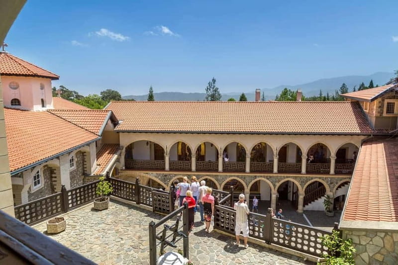 PAPHOS: Troodos Mountains "Monasteries & Villages" by coach - Omodos is the most rewarding village stop