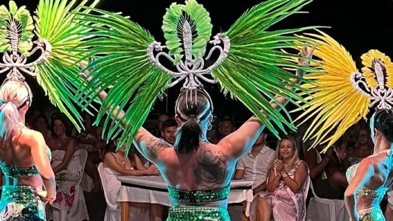 Paphos: Wave Dancer Fireworks, Buffet Dinner & Show Cruise - The value of $80 per person