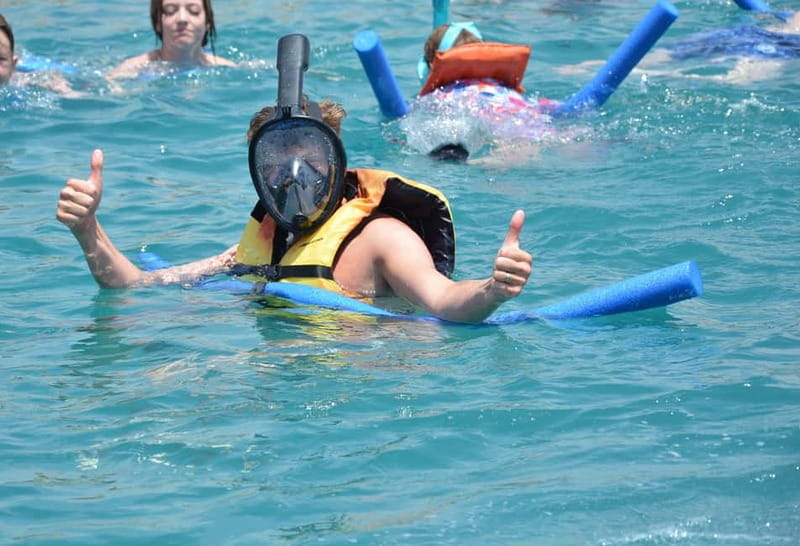 Paphos: Wave Dancer Half-Day Cruise with BBQ and Open Bar - BBQ lunch on the top deck