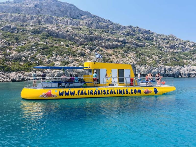 Paphos: Yellow Submarine Swim Cruise with Unlimited Drinks - Key points at a glance