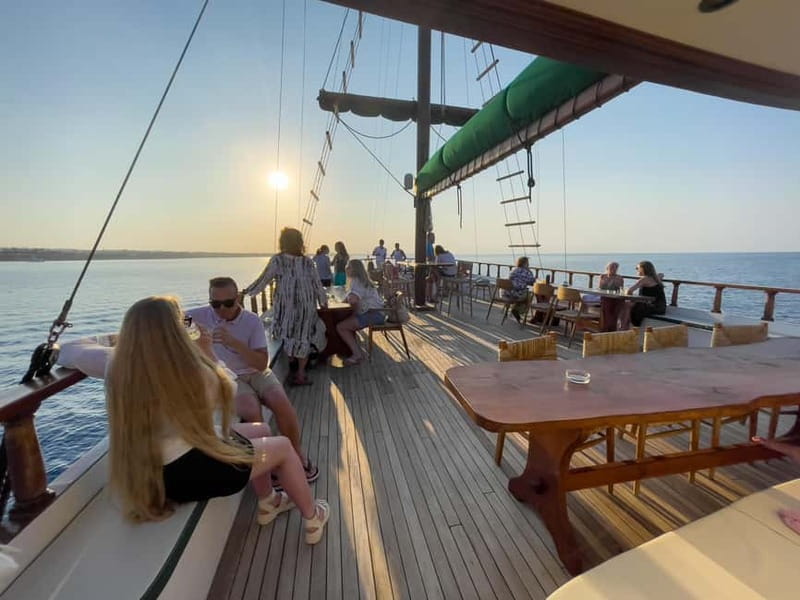 Pernera: Golden Hour Sunset Cruise - Famagusta and Varoshia: a serious first stop