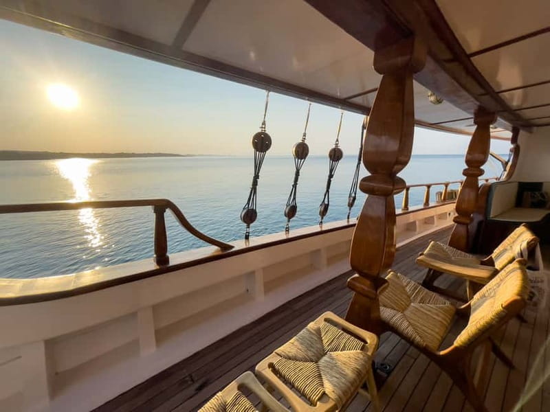 Pernera: Golden Hour Sunset Cruise - Agioi Anargyroi Church, caves, and the Bridge of Lovers