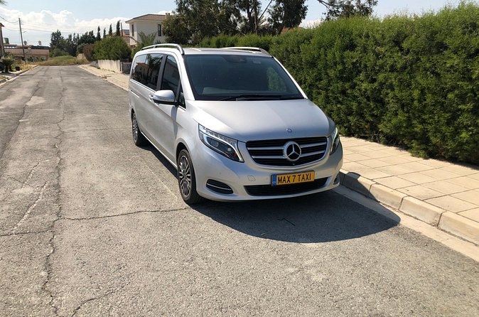 Private Transfer from Larnaca Airport to Limassol up to 7(pax) in 7 seater Taxi - A simple door-to-door arrival