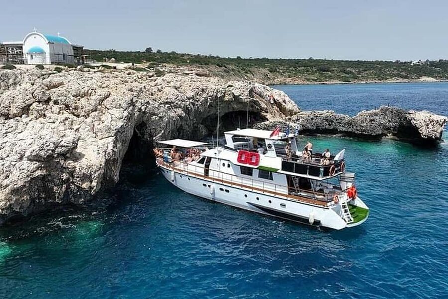 Protaras: Adults Presidents Cruise with Slide, BBQ & 1 Drink - Why St Georgios 1 makes this cruise different