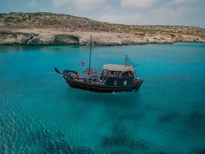 Protaras: Blue Lagoon and Turtles Pirate Cruise - Setting out from Protaras Pier