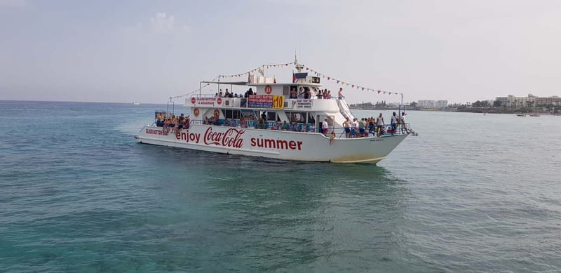 Protaras: Famagusta, Blue Lagoon and Turtle Cove Boat Trip - The highlights at a glance