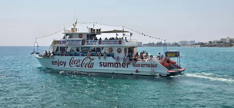 Protaras: Famagusta, Blue Lagoon and Turtle Cove Boat Trip - Swimming at the Blue Lagoon